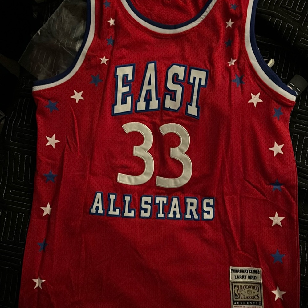 Autographed Larry Bird jersey